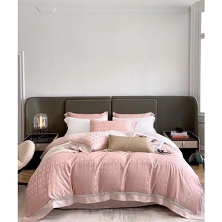 Set Bộ Vỏ Chăn Ga Gối Phi Lụa Viền Ren (shinbedding)