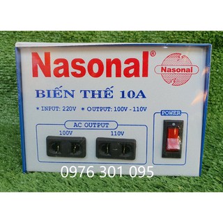 Biến Thế Đổi Điện 220v ---> 110v NASONAL