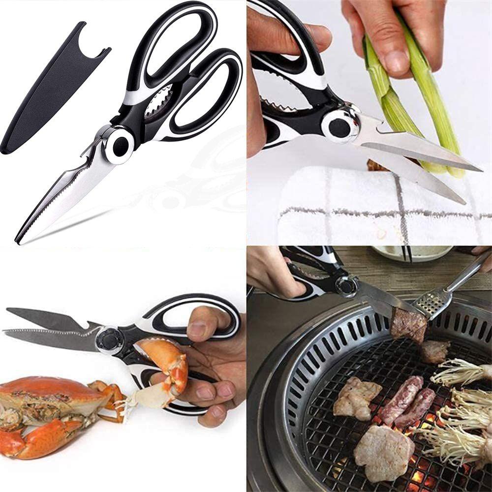 PISTA Kéo Cắt Thịt Chịu Lực Tốt Tiện Dụng Cho Nhà Bếp