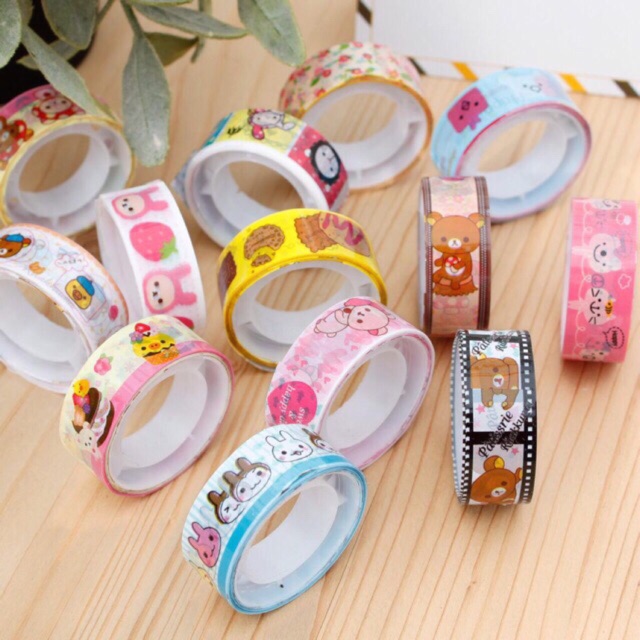 Băng Dính Hoạt Hình Cute dài 2m