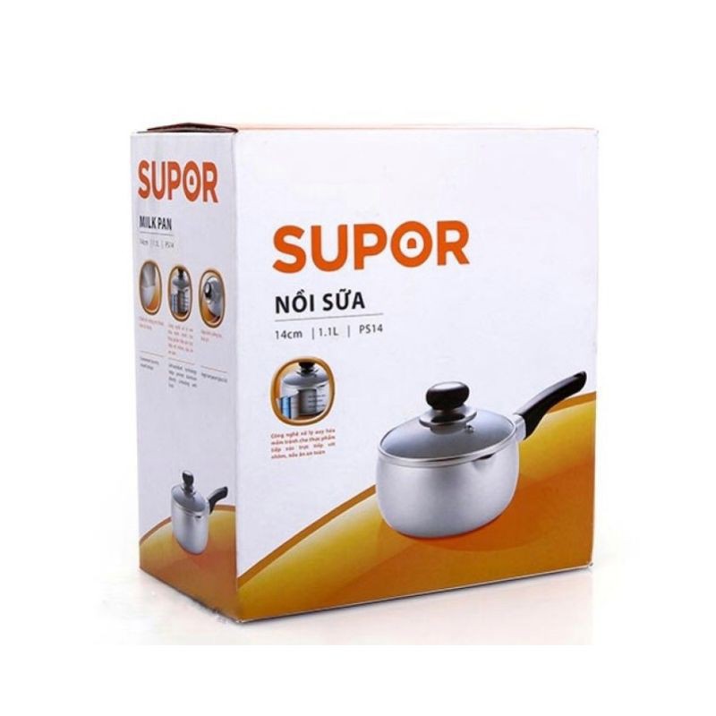 Nồi sữa hợp kim nhôm Supor PS14 14cm