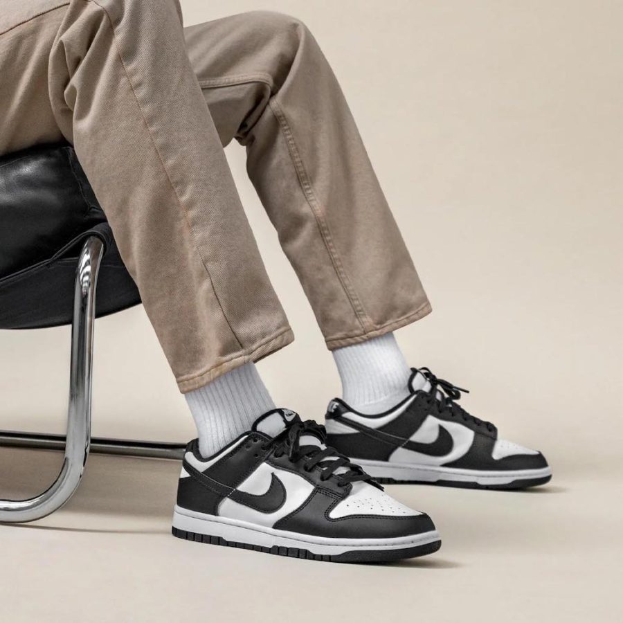 Giày thời trang nữ, sneaker nam nữ, Nike Dunk Low Panda- màu trắng nâu,DO7412-991, Hàng Chính Hãng, SCGxsneaker