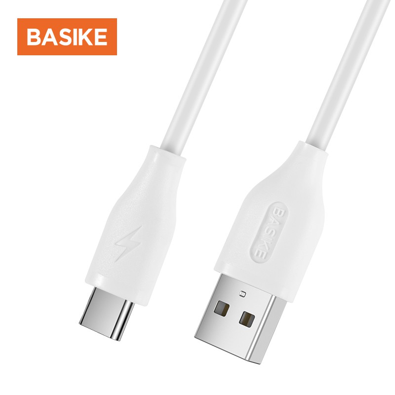 Dây Cáp Sạc BASIKE BSK-CT18 Micro Type-C Lightning Dài 1M 2.4A