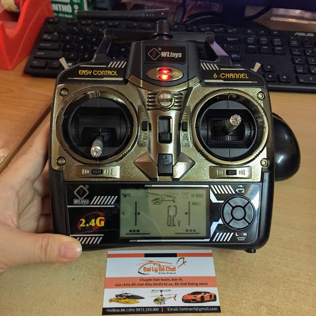 Tay điều khiển Wltoys 6 kênh của wltoys đã qua sử dụng