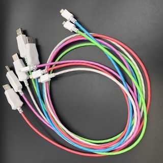 Dây sạc điện thoại LED phát quang