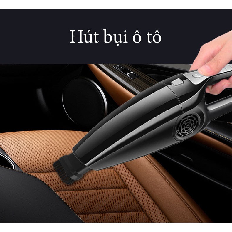 Máy hút bụi cầm tay mini, hút bụi oto, giường, đệm không dây TIỆN LỢI. | BigBuy360 - bigbuy360.vn