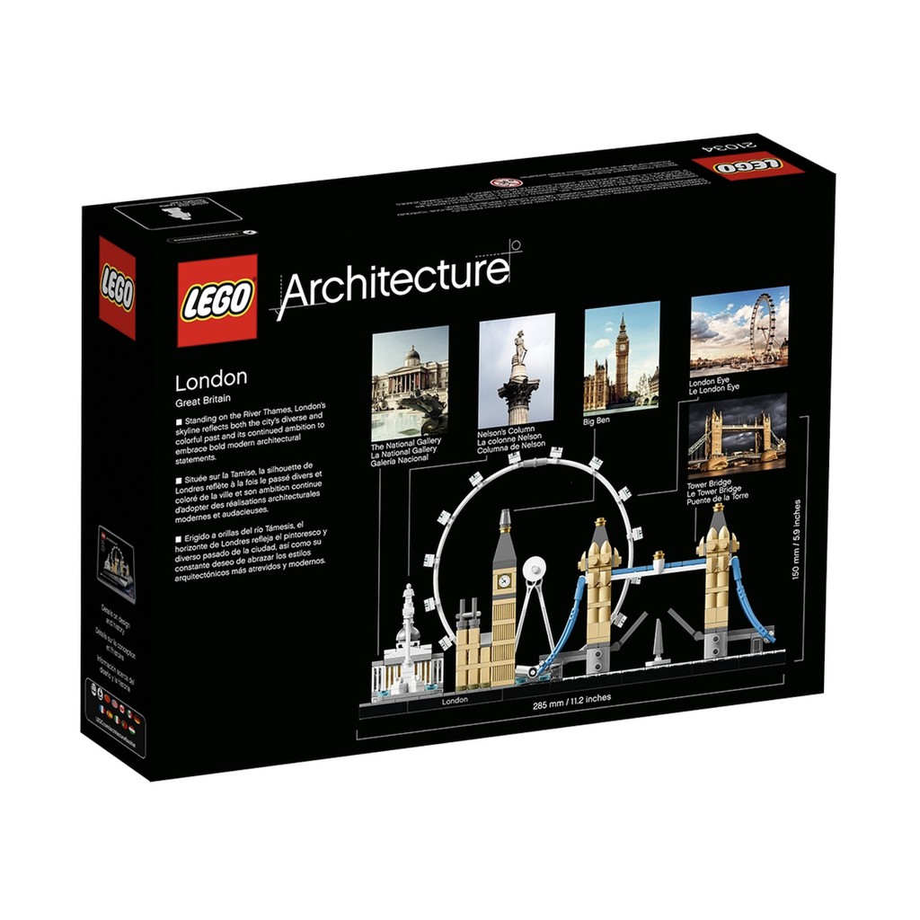 Lego HaHa - Lego Architecture - Thành phố London - 21034