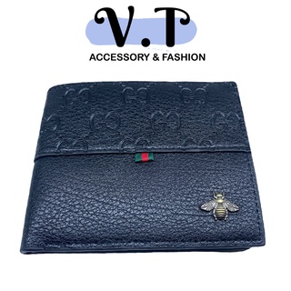 Ví, bóp nam Gucci in họa tiết đơn giản, ví nam cao cấp