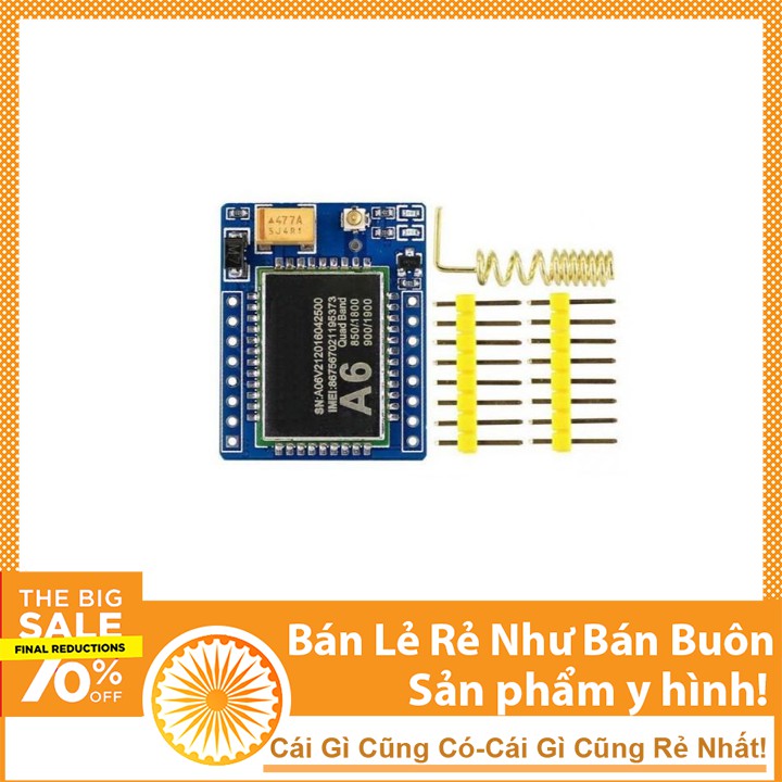 Anasa Mạch Điện Tử Module SIM A6 Mini GPRS GSM Anasa