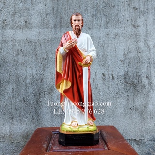 Tượng Thánh Phao lô 40cm composite
