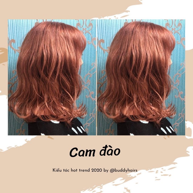 Thuốc nhuộm tóc Cam đào buddyhairs