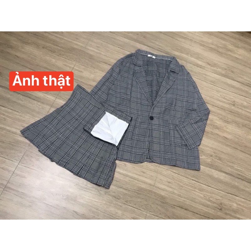 sét vét chân váy và áo vest | BigBuy360 - bigbuy360.vn