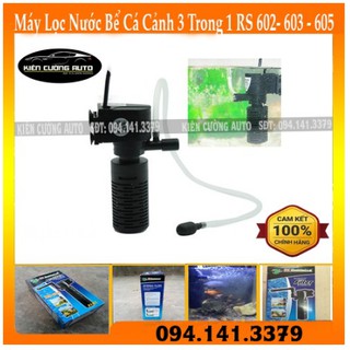 Lọc Nước Bể Cá Cảnh 3 Trong 1 RS 602- 603 - 605 – Máy Lọc Vi Sinh