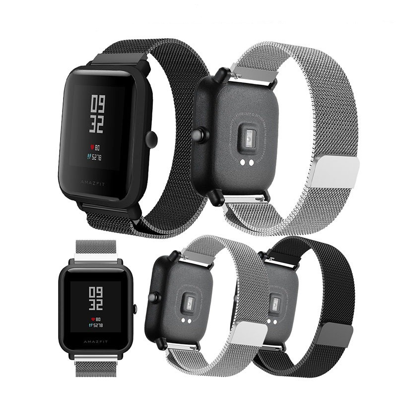 Dây đeo thay thế 20mm thiết kế tiện lợi dành cho Xiaomi Huami Amazfit Bip Youth/ GTS / gtr 42mm