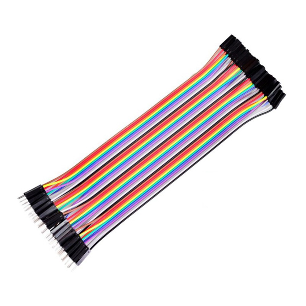 10/20/30cm 40 Pin M-M F-F M-F Breadboard Dupont Jumper Wire Cable for Arduino