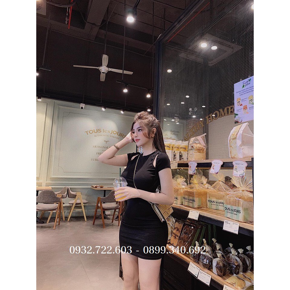 Đầm Body Cổ Tròn Ba Lỗ Hot Trend | BigBuy360 - bigbuy360.vn