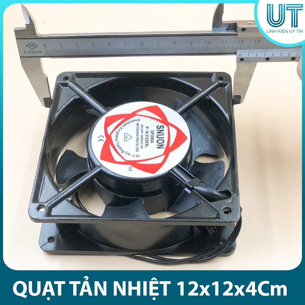 Quạt tản nhiệt SUNON 12x12x4Cm DP200A 220VAC