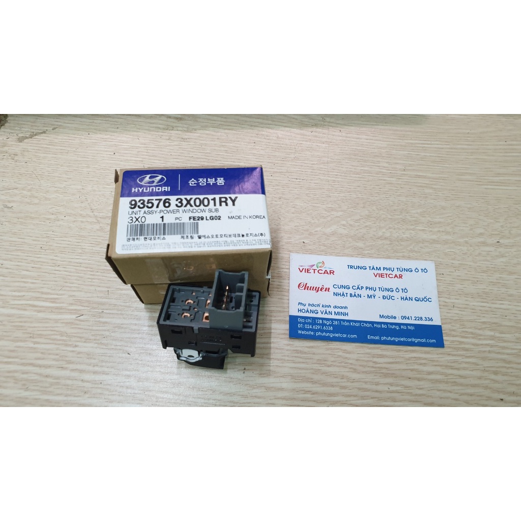 Công tắc bấm kính đơn Hyundai Elantra chính hãng
