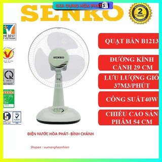 Quạt cây - Quạt bàn Senko B1213