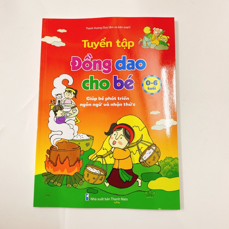 Sách - Combo 3 cuốn Tuyển tập Đồng Dao Thơ Truyện cho bé 2-8 tuổi