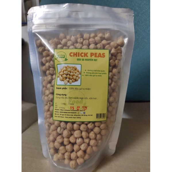 Đậu gà Chickpeas nhập khẩu không biến đổi gen ăn kiêng,giảm cân (1kg)