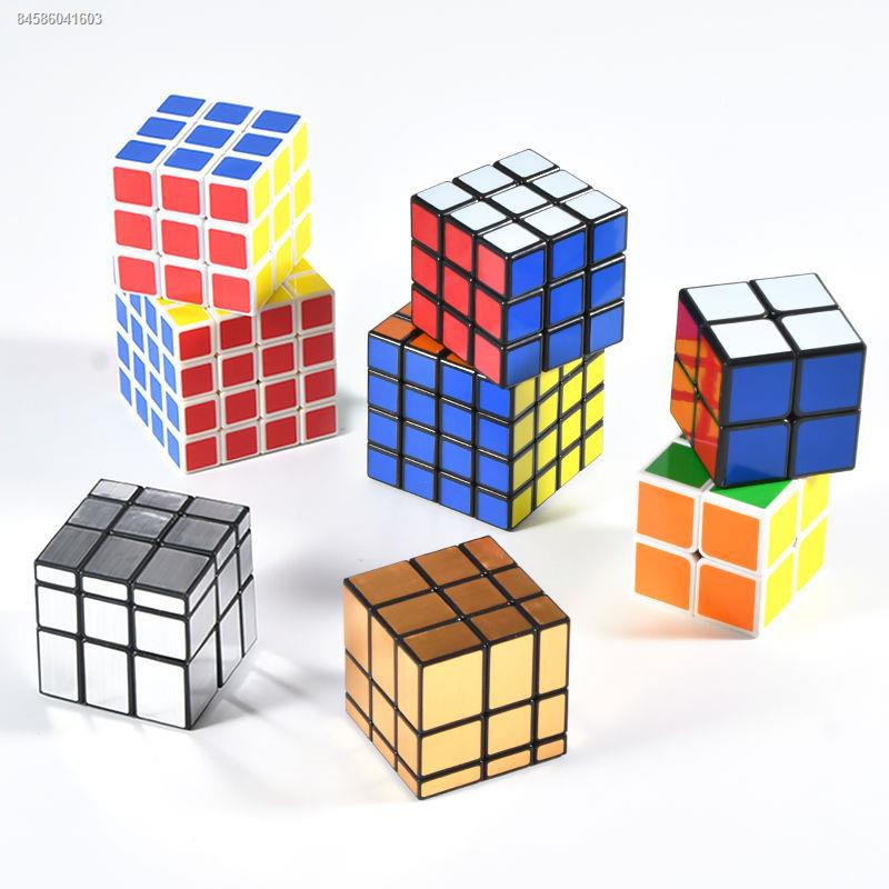 4x4 rubik2x2 3x3 ♘☾> Mua đồ chơi hình khối 2 tặng 3 4 gương Rubik s Cube Combination Set [Factory Real Color