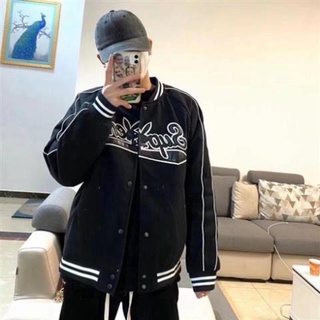 Áo khoác bomber quảng châu, áo khoác nam nữ unisex mặc đôi nam nữ thời trang cực ấm