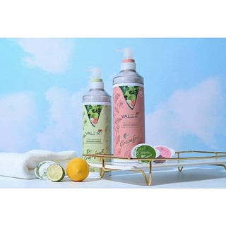 Dầu gội dầu xả bưởi grapefruit valert chống rụng tóc - kích thích mọc tóc phục hồi tóc khô xơ hư tổn 850ml * 2