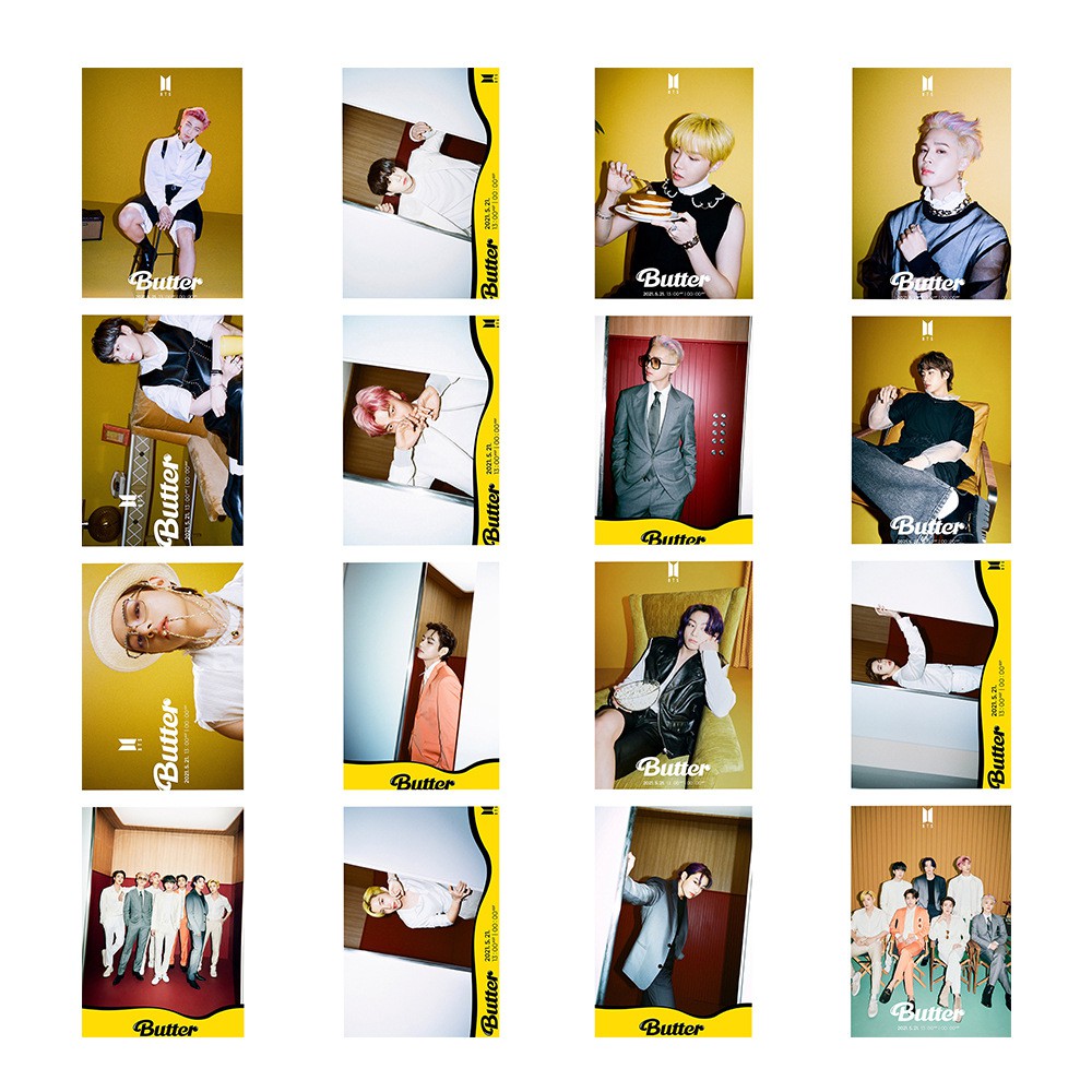 Hộp 30 tấm Thẻ LOMO Album mới của BTS Butter