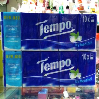 Khăn giấy bỏ túi Tempo Regular Icy Menthol