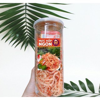 300g 🐙 🐙  Mực hấp nước dừa xé sợi nhà làm kèm tương ớt