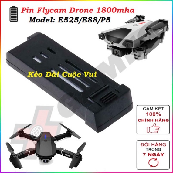 ️Ở đây có bán PIN FLYCAM các loại: P5 pro, XT-6, L900 pro, E58, E525, L106, Kai one max, KY906,...