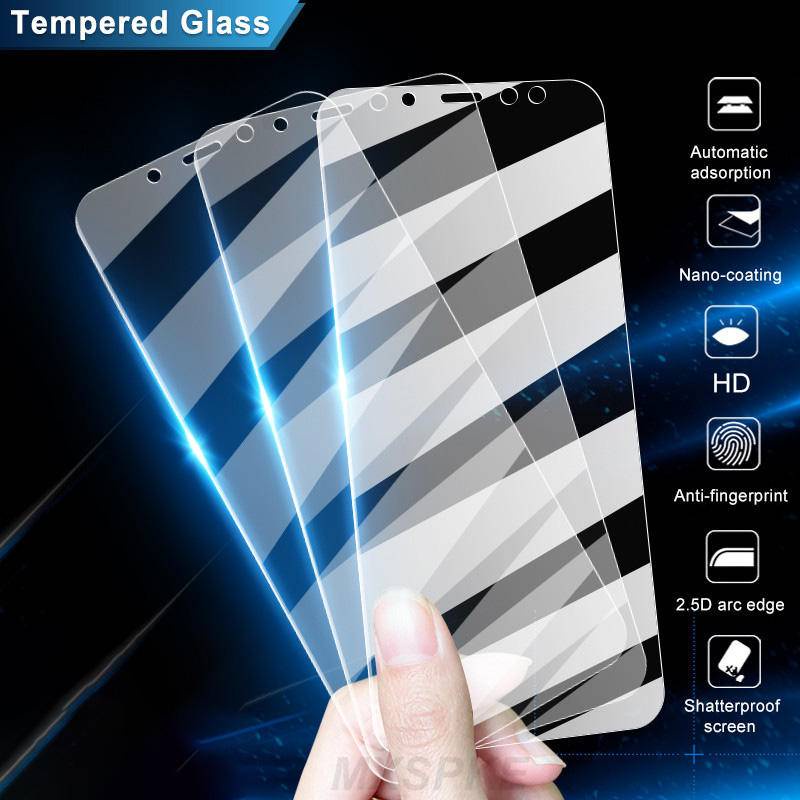 Kính Cường Lực Trong Suốt Bảo Vệ Màn Hình Samsung Galaxy S7 A6 A7 A8 A9 J8 J7 Core J6 J4 J2 Pro Plus Prime 2018 2017