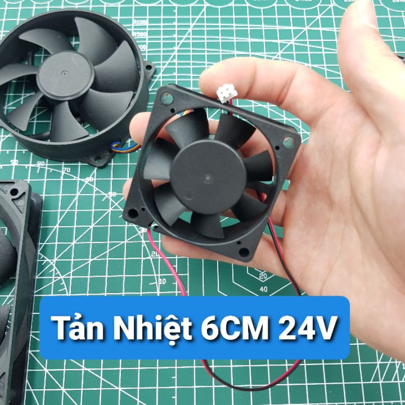 Quạt Tản Nhiệt Brushless 12V 3000RPM Các Kích Thước  12CM 9CM 6CM Quạt Thổi Nhiệt Hút Mùi PC - ShopLinhKienM2M