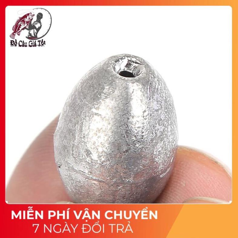 ⭐️⭐️ Chì Câu Cá, Chì Tròn Xuyên Tâm Chất Lượng