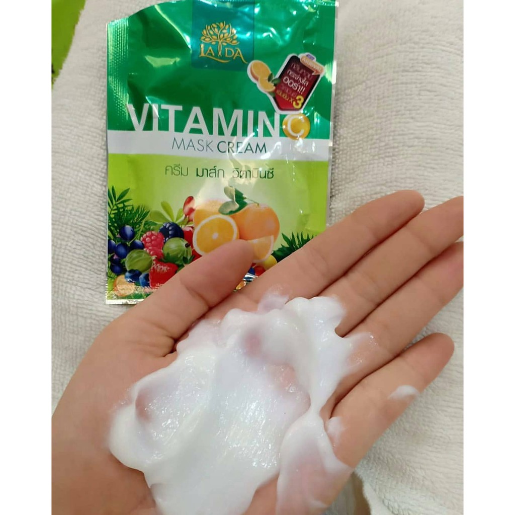 Ủ Trắng LADA VITAMIN C MASK CREAM Thái Lan | BigBuy360 - bigbuy360.vn