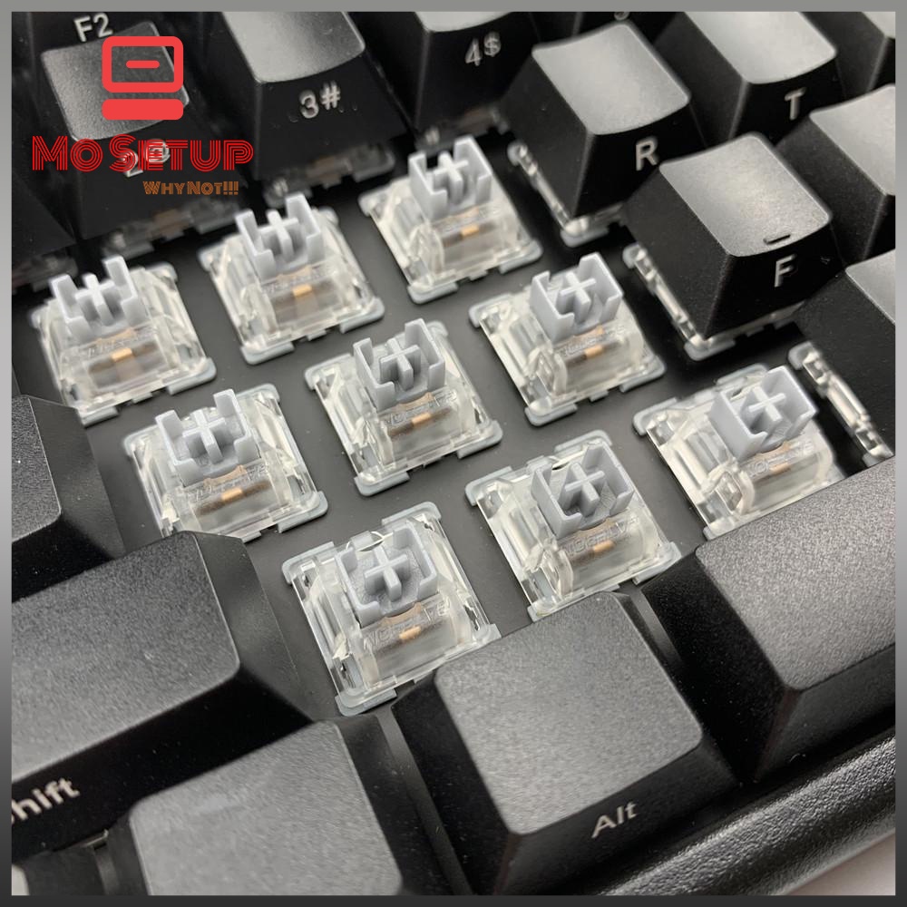 Pack/Hộp Switch phím cơ chính hãng GATERON G-Pro Silver V2 ,3 PIN thông dụng với tất cả các dòng KIT phím cơ có Hotswap