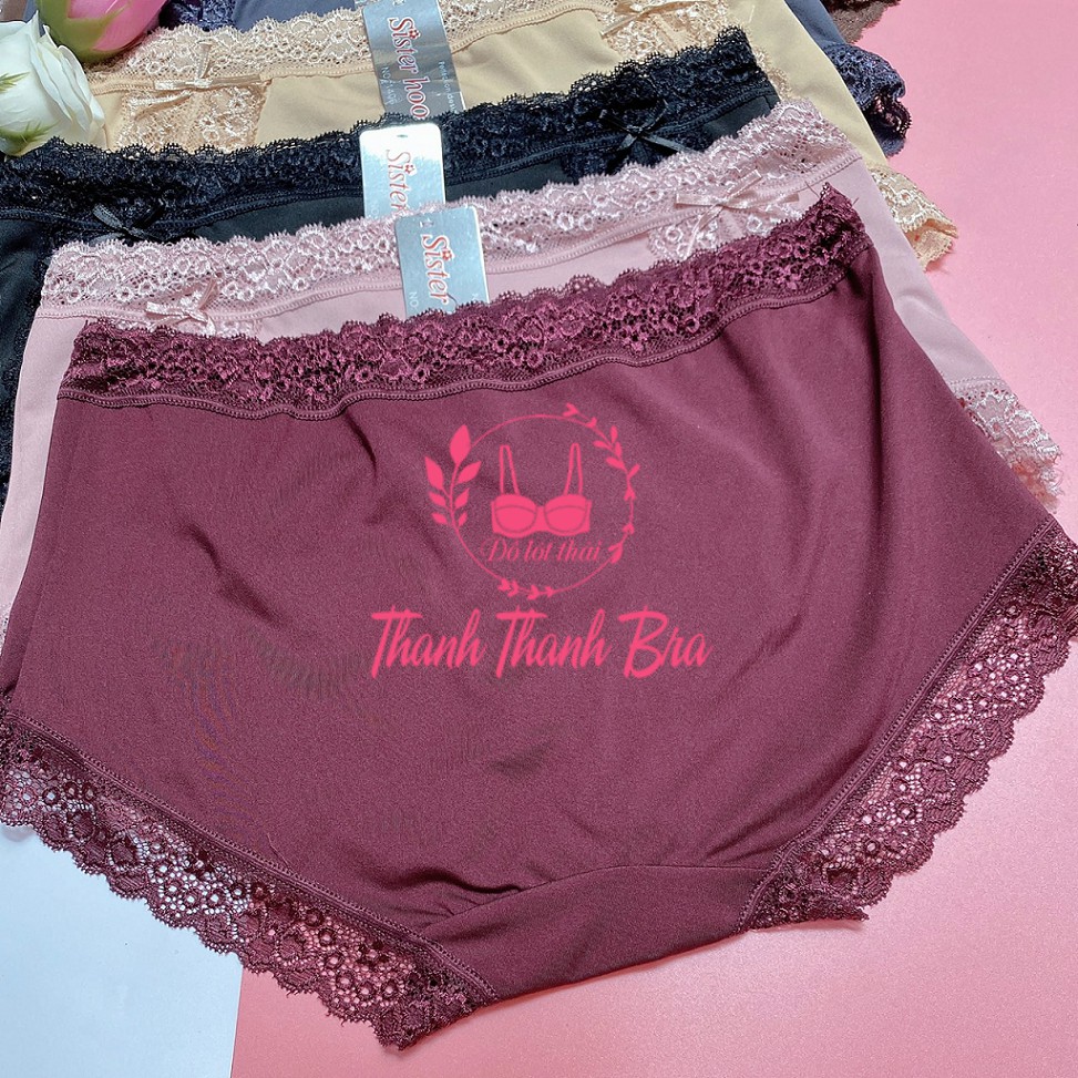 Quần lót Thái lan Sisterhood 1406 - Free size Form XL - Quần chip bigsize, vải mềm mặc thoải mái