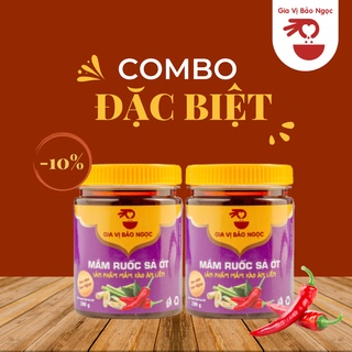 Combo 2 mắm ruốc sả ớt ăn liền Bảo Ngọc