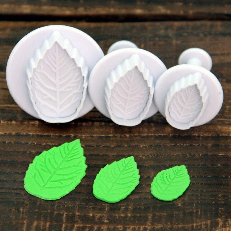 Khuôn Nhựa Làm Bánh Hình Ngôi Sao / Bông Hoa / Lá