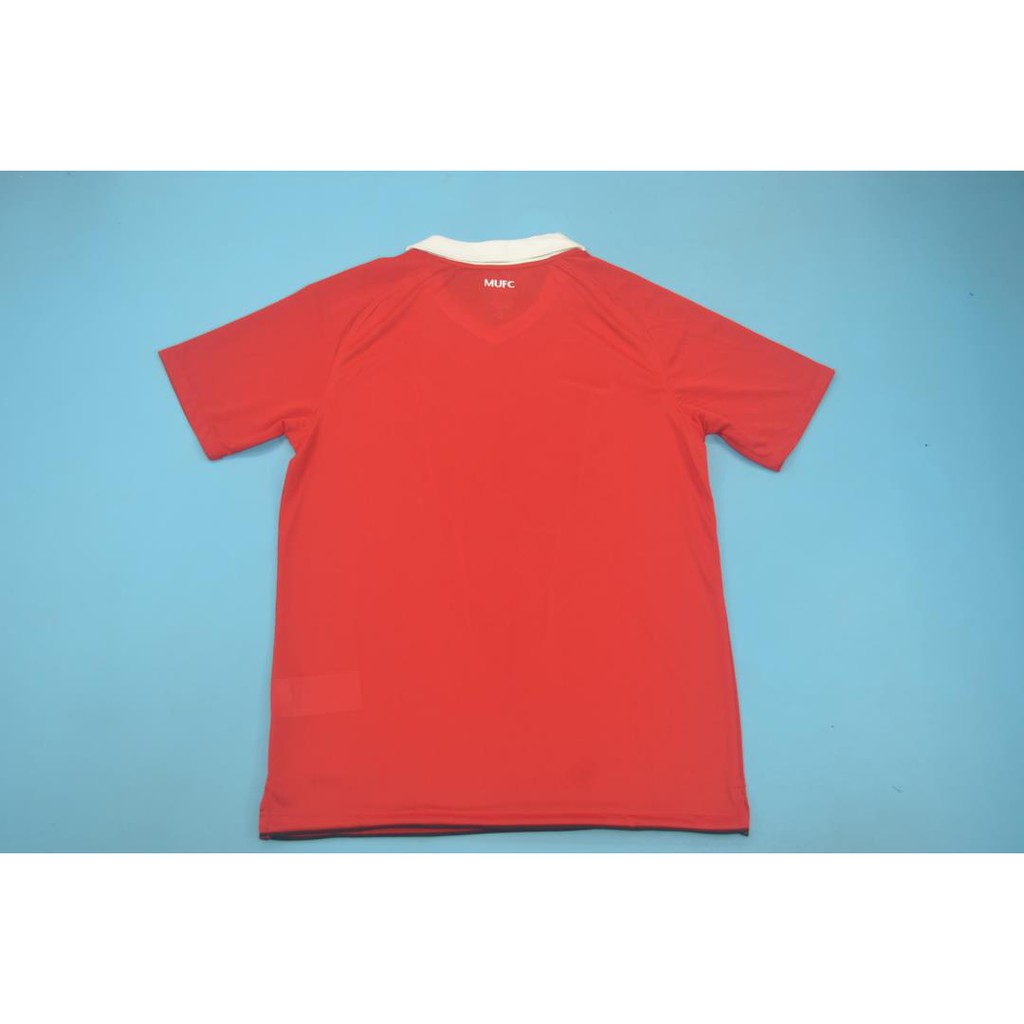 Áo Bóng Đá Đội Nhà Kiểu Retro Cá Tính Cho Nam 10-11 MU