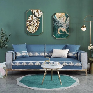 Bọc sofa vải lanh mùa hè 706 size 70*70cm