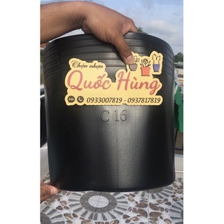 Combo 50 c10 - 10c16- 20c13 - 27 c8 chậu nhựa quốc hùng dầy dặn