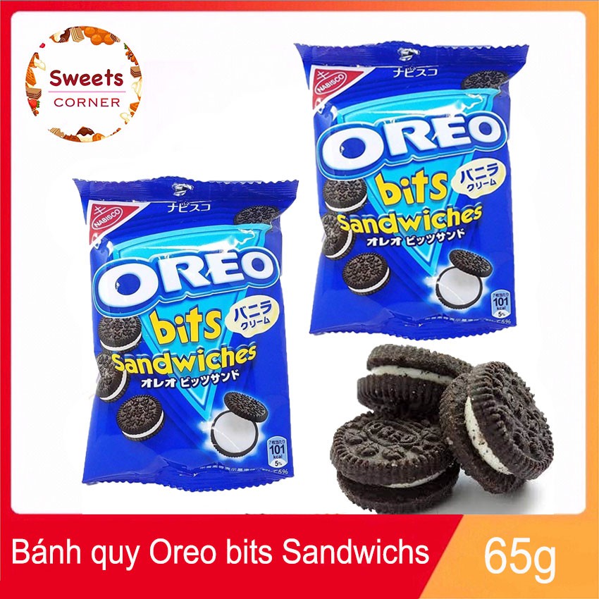 Bánh quy Oreo bits Sandwichs Nhật Bản 65g