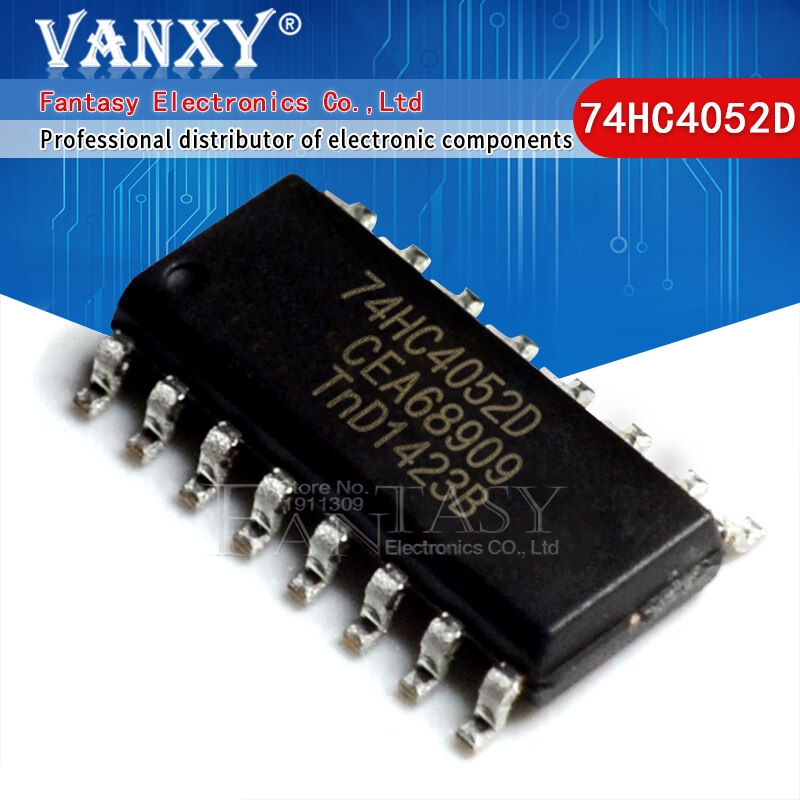 10 CHIẾC 74HC4052D SOP16 74HC4052 SOP SN74HC4052DR SOP-16 SMD IC mới và nguyên bản