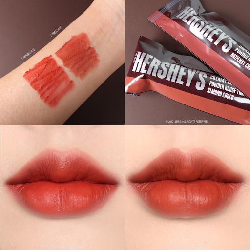 SON KEM LỲ 𝗛𝗘𝗥𝗦𝗛𝗘𝗬'S 𝗣𝗢𝗪𝗗𝗘𝗥 𝗥𝗢𝗨𝗚𝗘 𝗧𝗜𝗡𝗧 | Thế Giới Skin Care