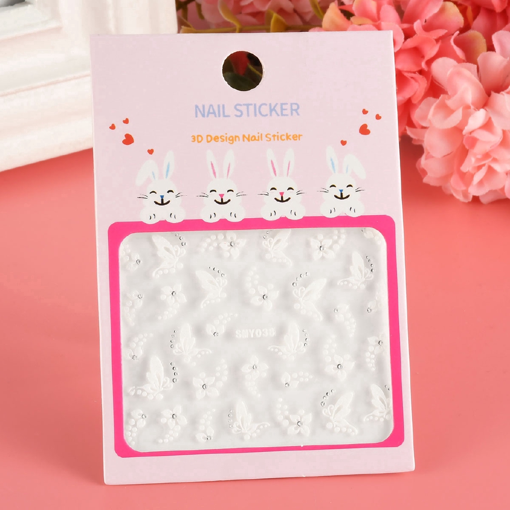 [Hàng mới về] Miếng dán trang trí móng tay nghệ thuật xinh xắn chất lượng cao