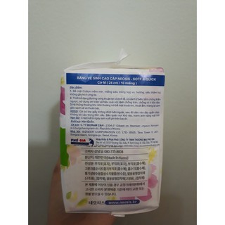 Băng vệ sinh Neosis Soft & Quick 24cm 10 miếng