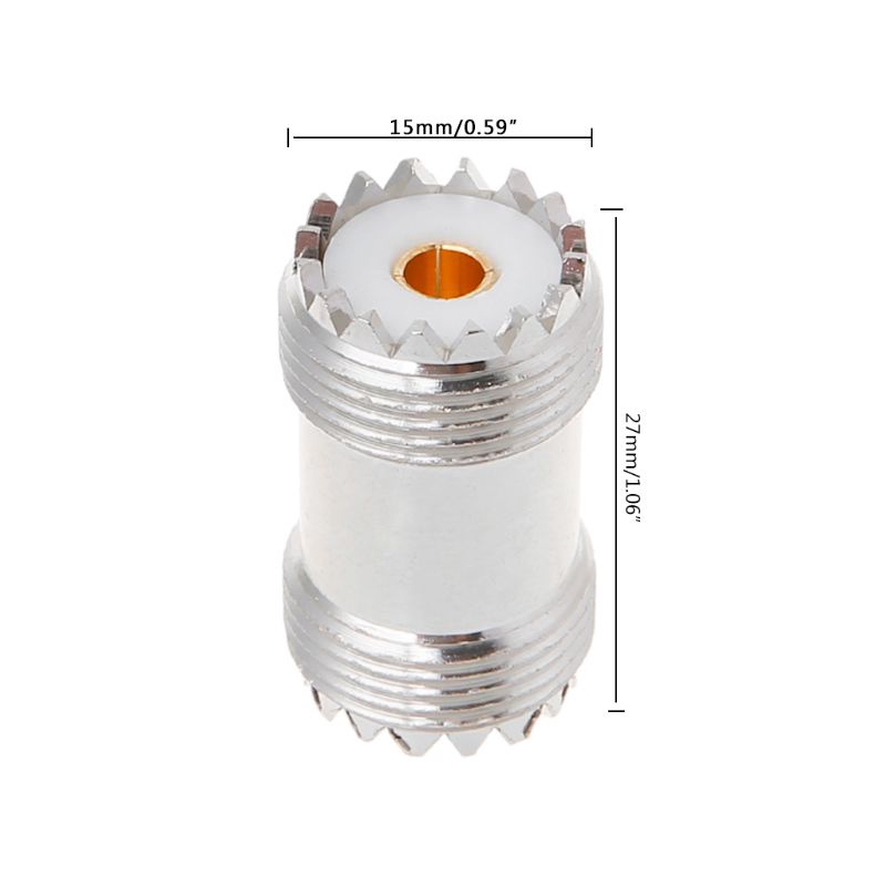 Bộ Chuyển Đổi UHF SO239 Female Sang Female Jack