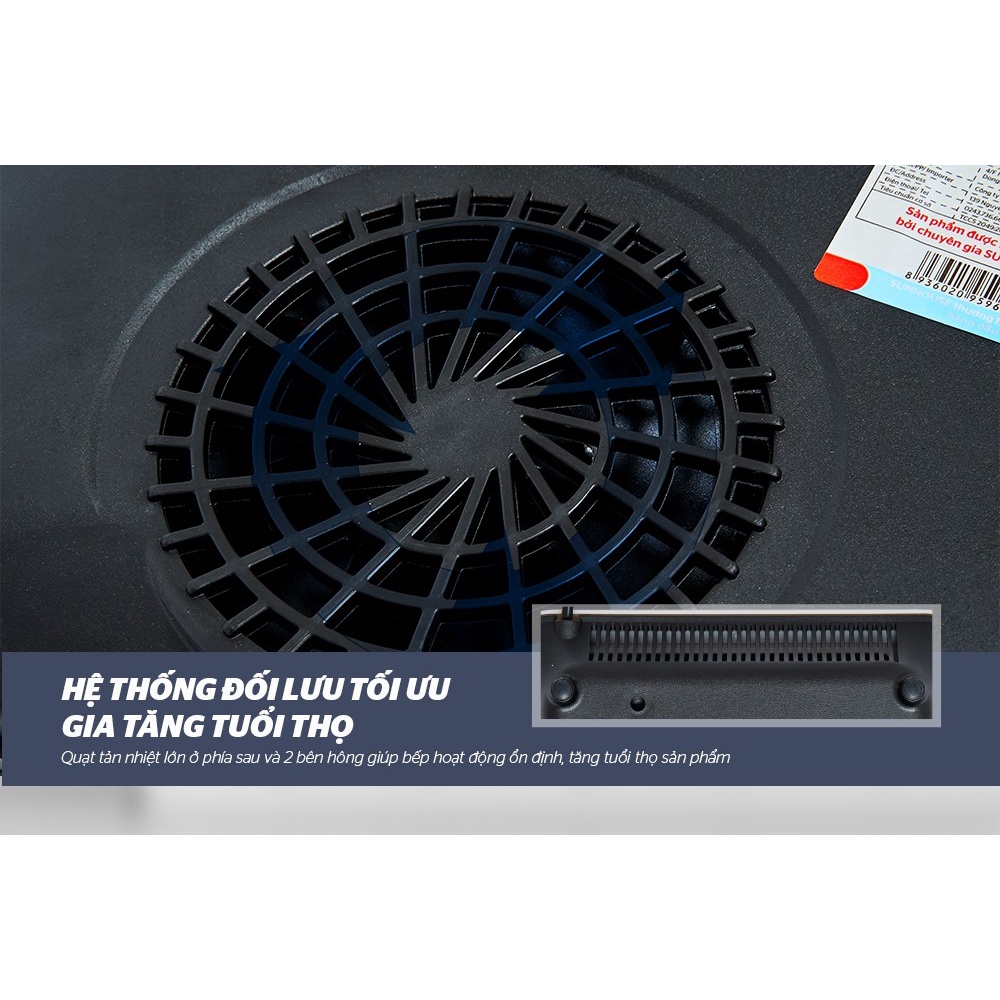 Bếp điện từ cảm ứng Sunhouse SHD6861 ( tặng kèm nồi lẩu) - mới 100%, bảo hành 12 tháng